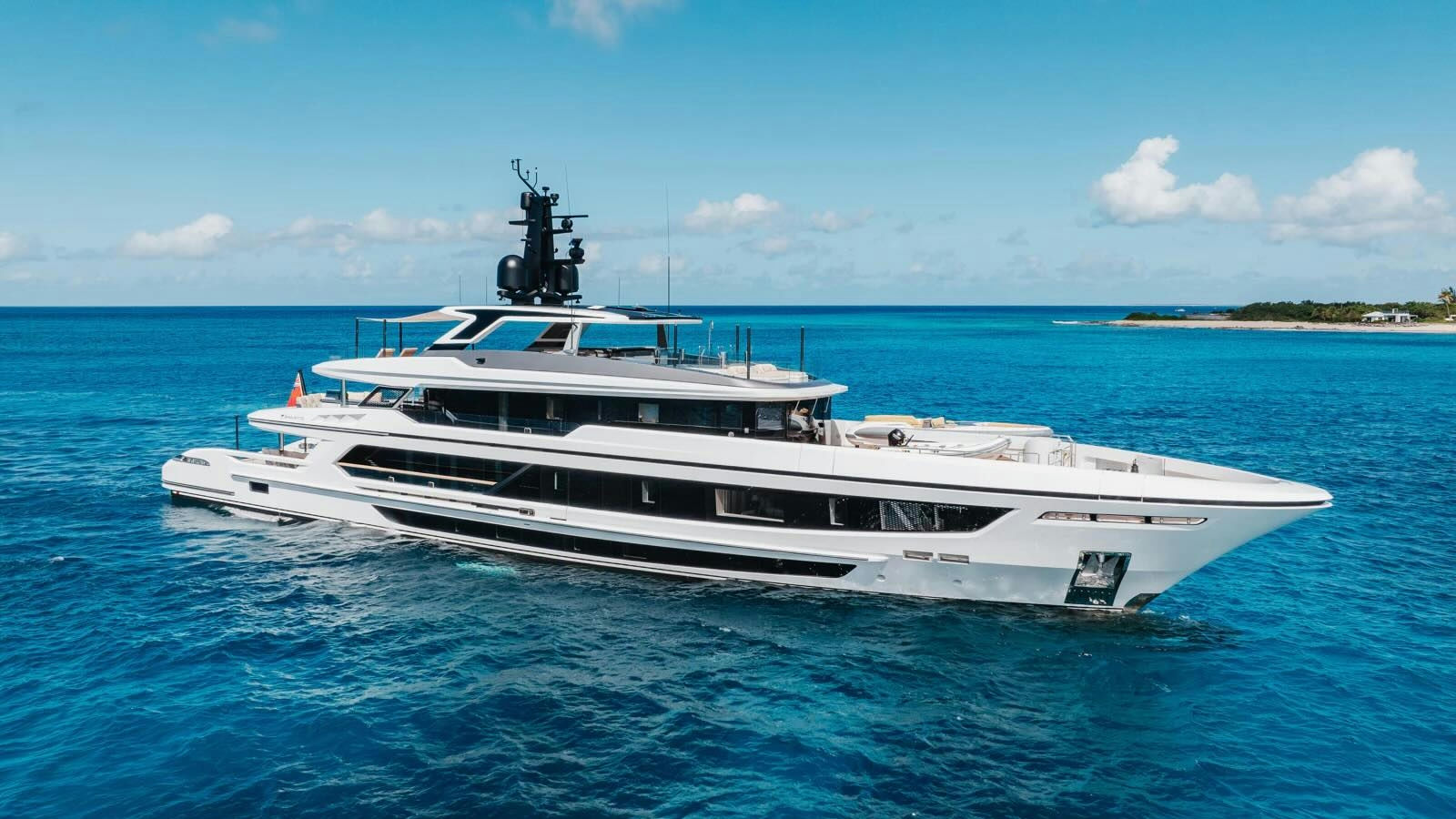 Daybreak, 52 m Baglietto charter yacht