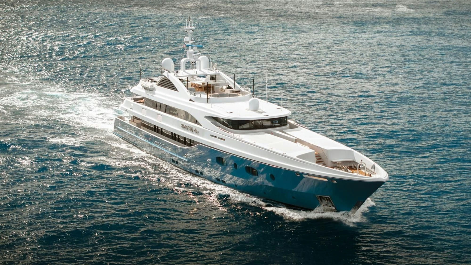 Holdin' My Own, 55.4 m Turquoise charter yacht