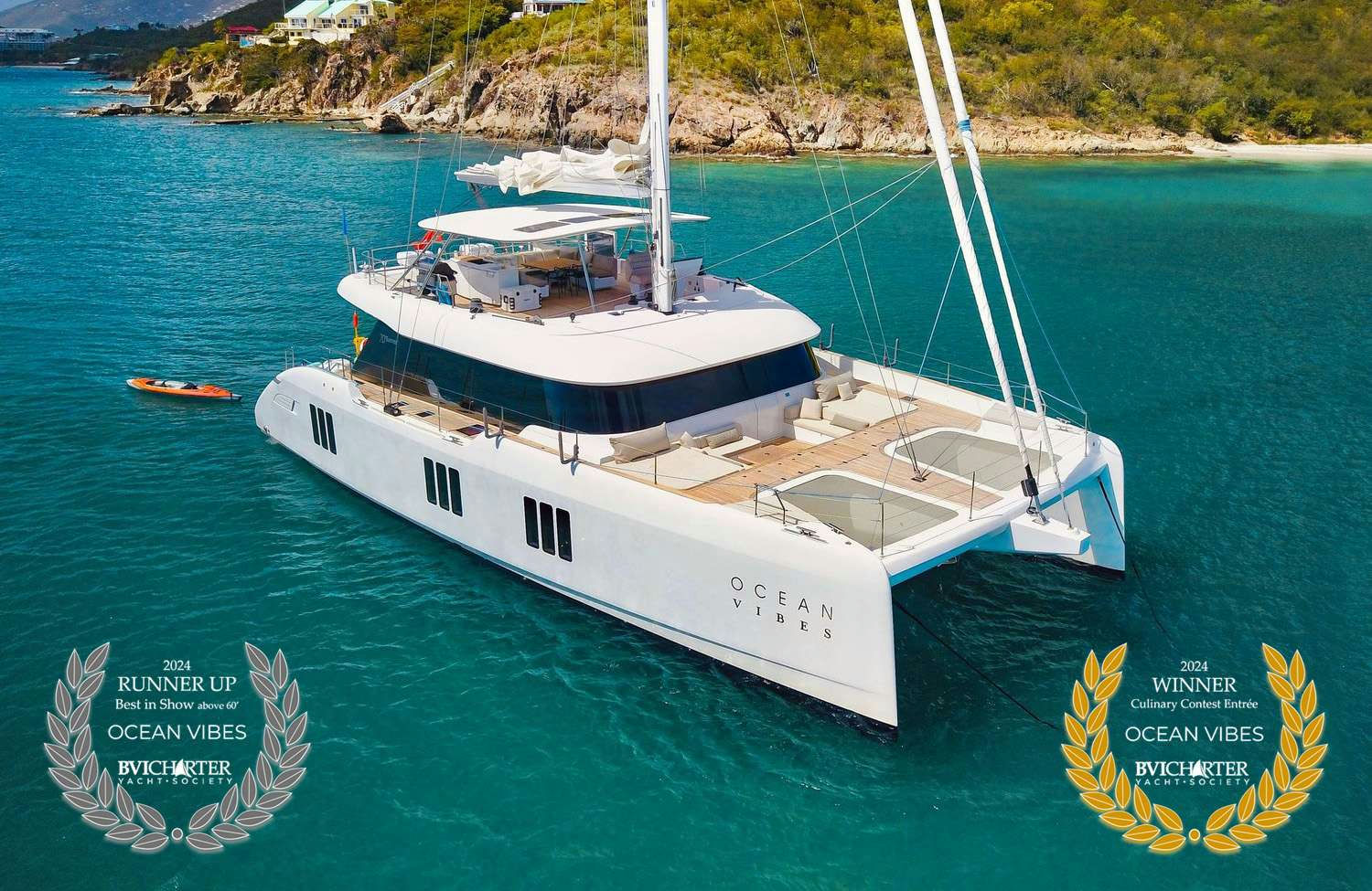 OCEAN VIBES, 22.8 m charter yacht