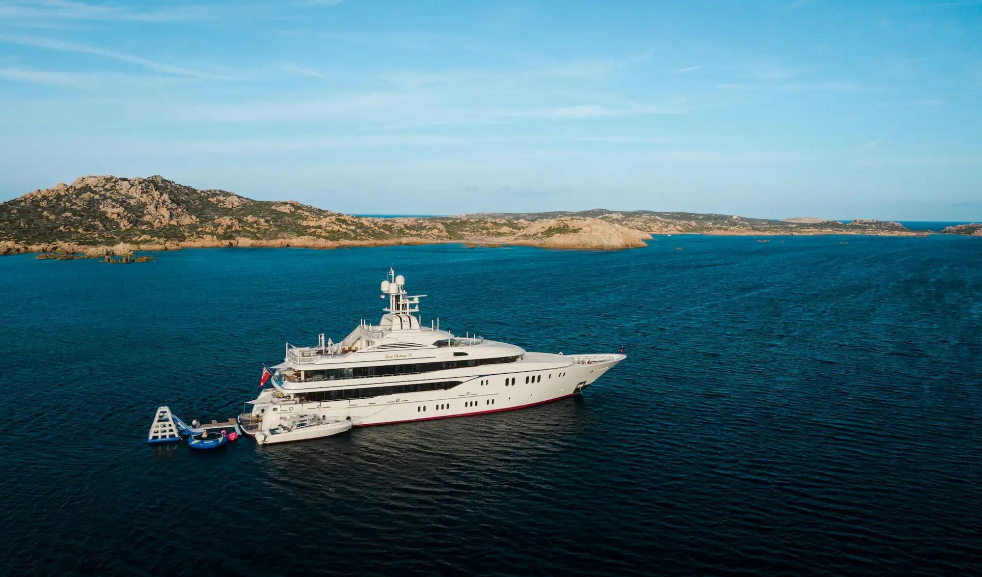 Lady Kathryn V, 61 m charter yacht