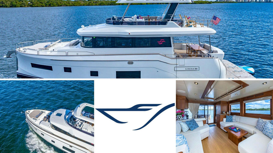 61' 2023 Sirena Fly, 18.6 m Sirena Yachts 58/64 Fly (listed as 61') charter yacht