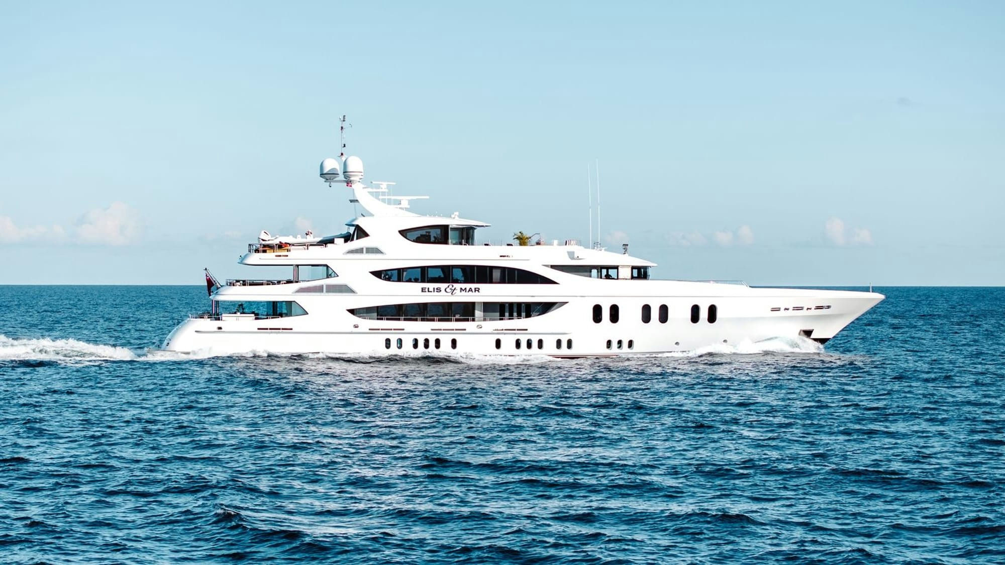 Elis Et Mar, 57 m Trinity charter yacht
