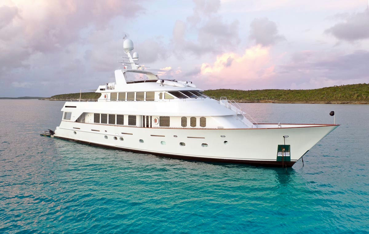 CHANSON, 36.6 m charter yacht
