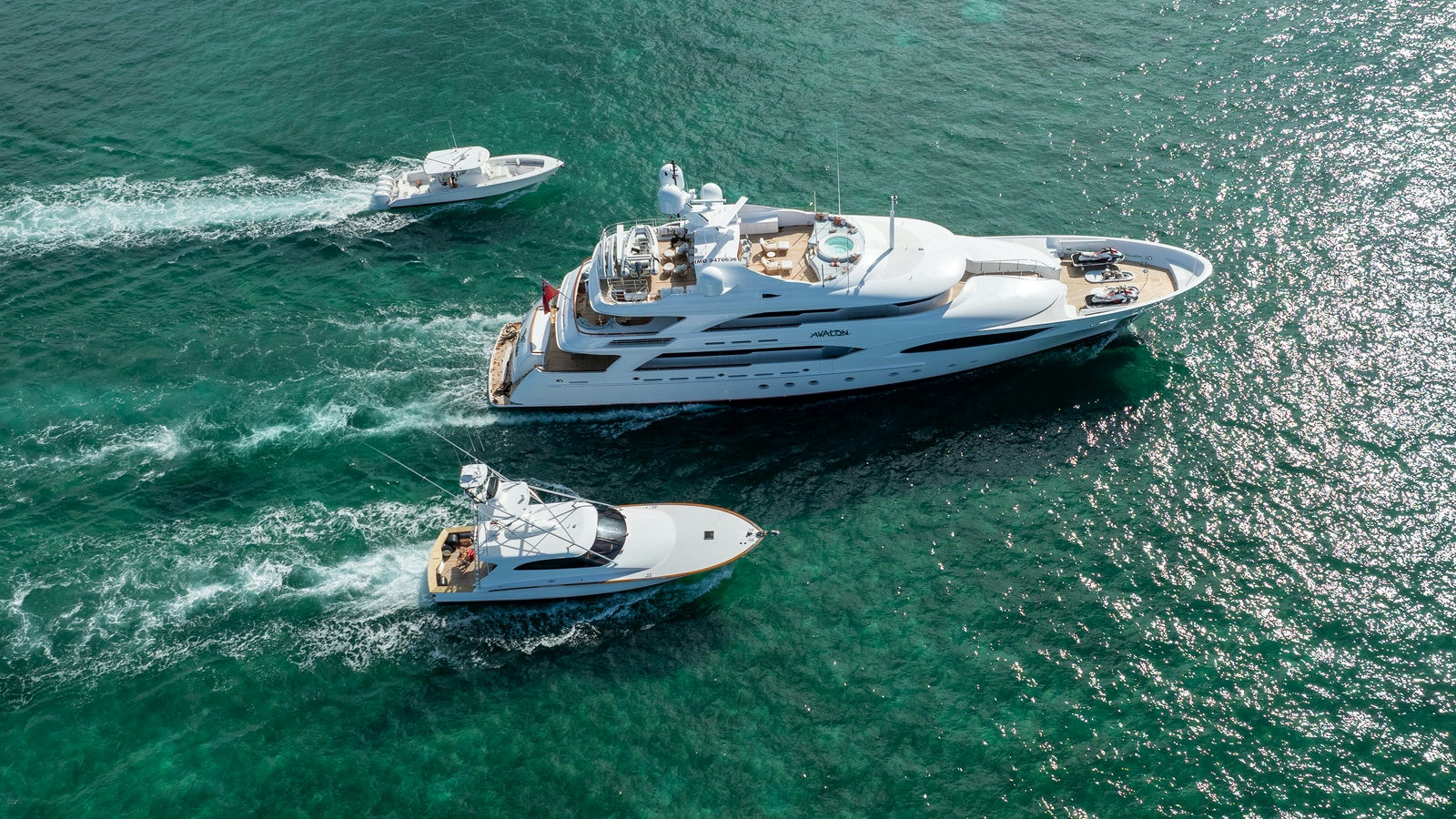 Avalon, 46 m charter yacht