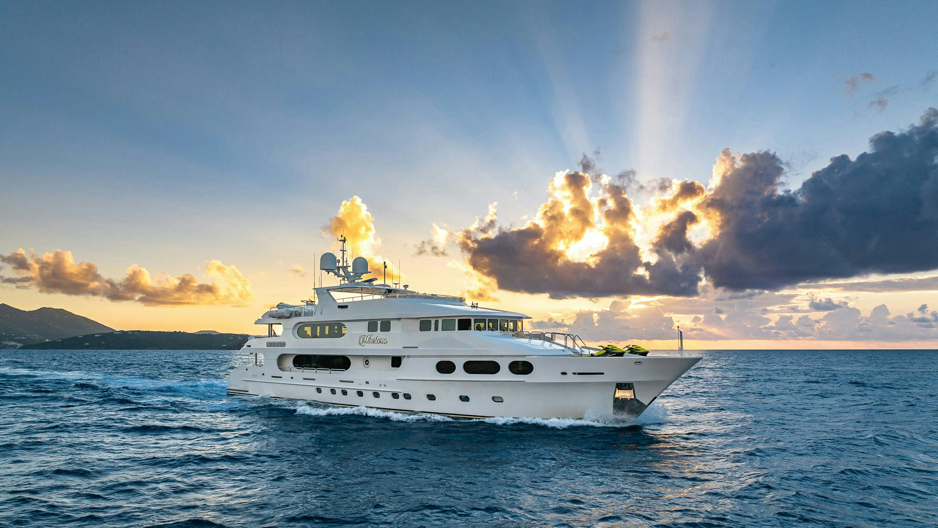MILESTONE, 44.5 m charter yacht