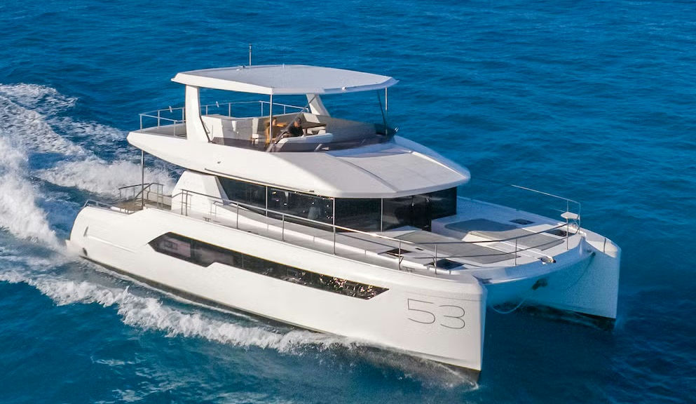Leopard 53 Power Catamaran, 16.2 m Leopard Catamarans Leopard 53 PC charter yacht