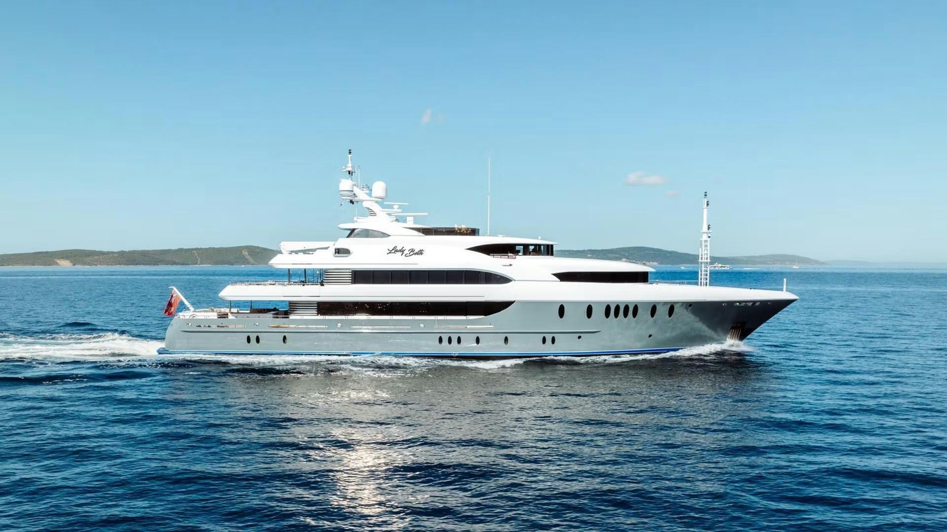 Lady Beth, 54.9 m charter yacht
