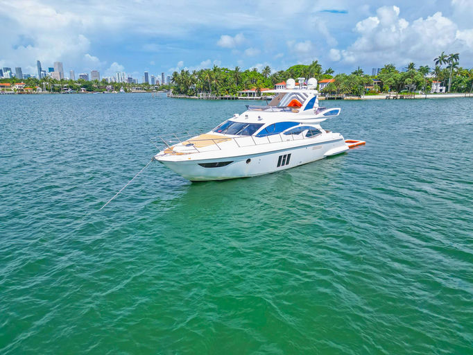 65' Azimut + Water Toys + Jetski 1Hr, 19.8 m Azimut 65 charter yacht