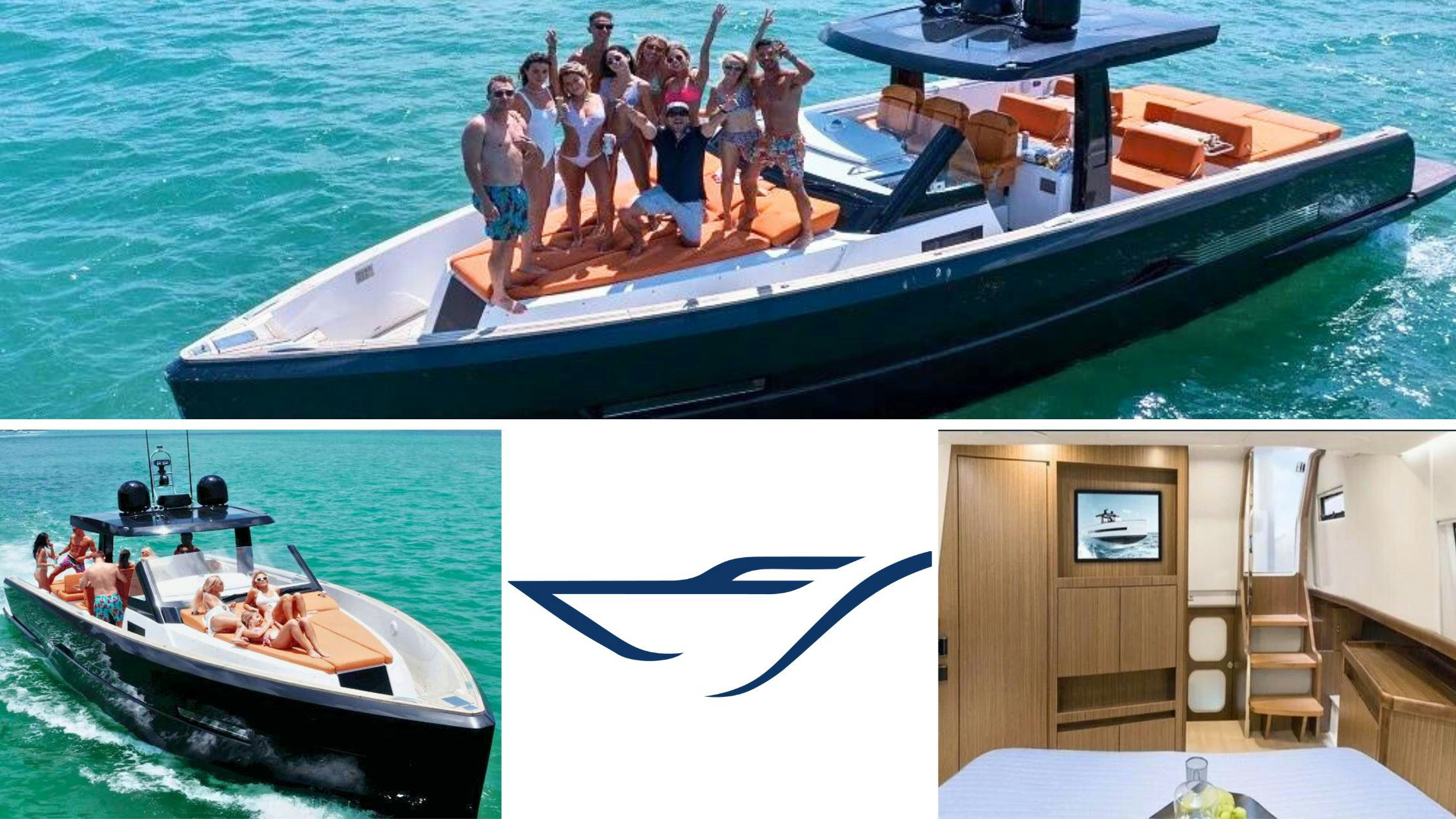42' Fjord, 12.8 m Fjord 42 Open charter yacht