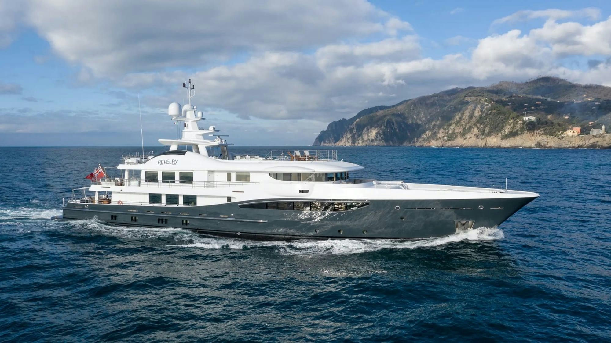 Revelry, 55 m Amels charter yacht
