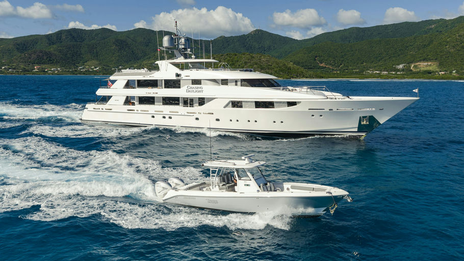 CHASING DAYLIGHT, 50 m charter yacht