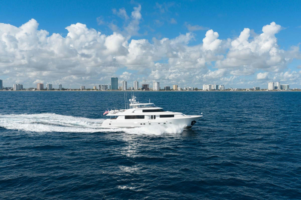 DETERMINATION, 34.1 m charter yacht