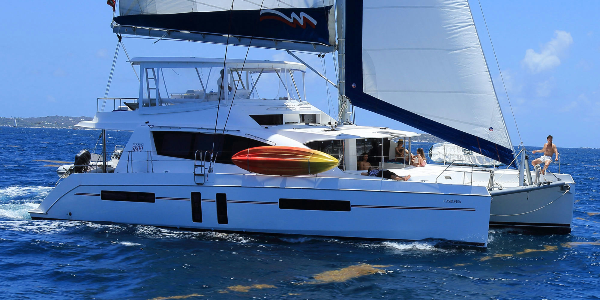 Moorings Crewed 5800 Master (6 Cabin), 17.6 m charter yacht