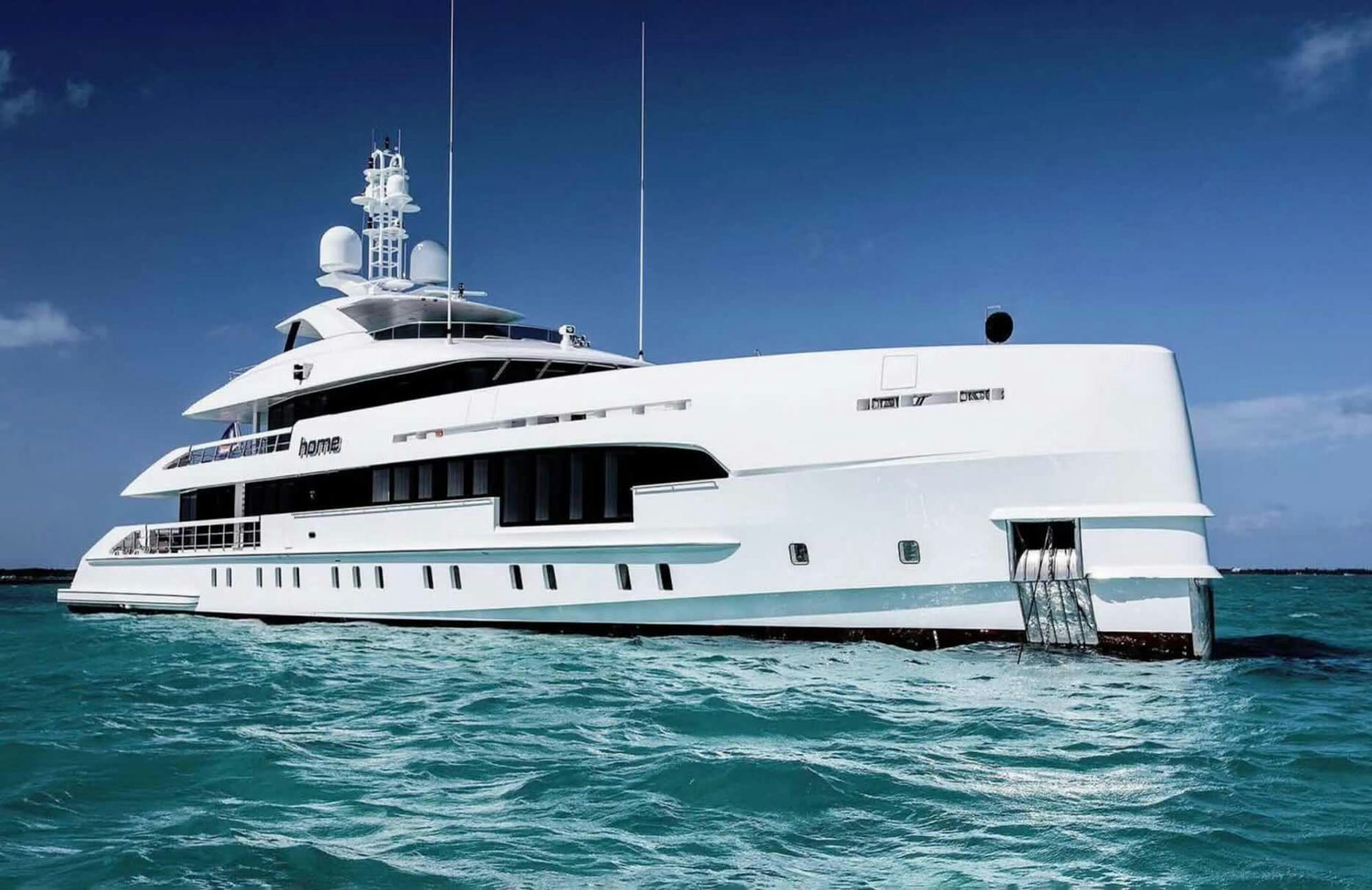 Home, 49.8 m Heesen charter yacht