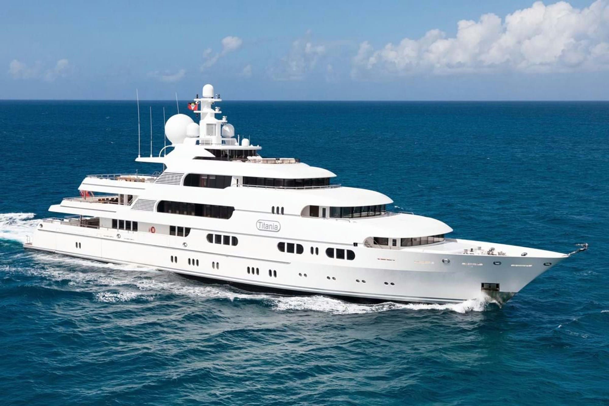 Titania, 73 m charter yacht
