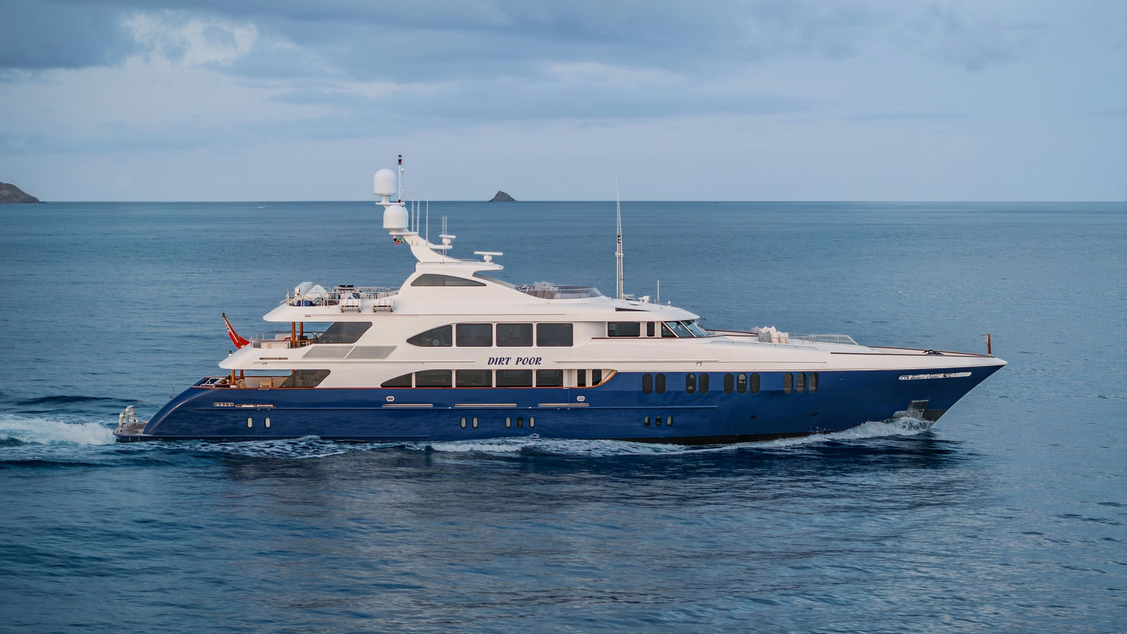 Dirt Poor, 49 m charter yacht