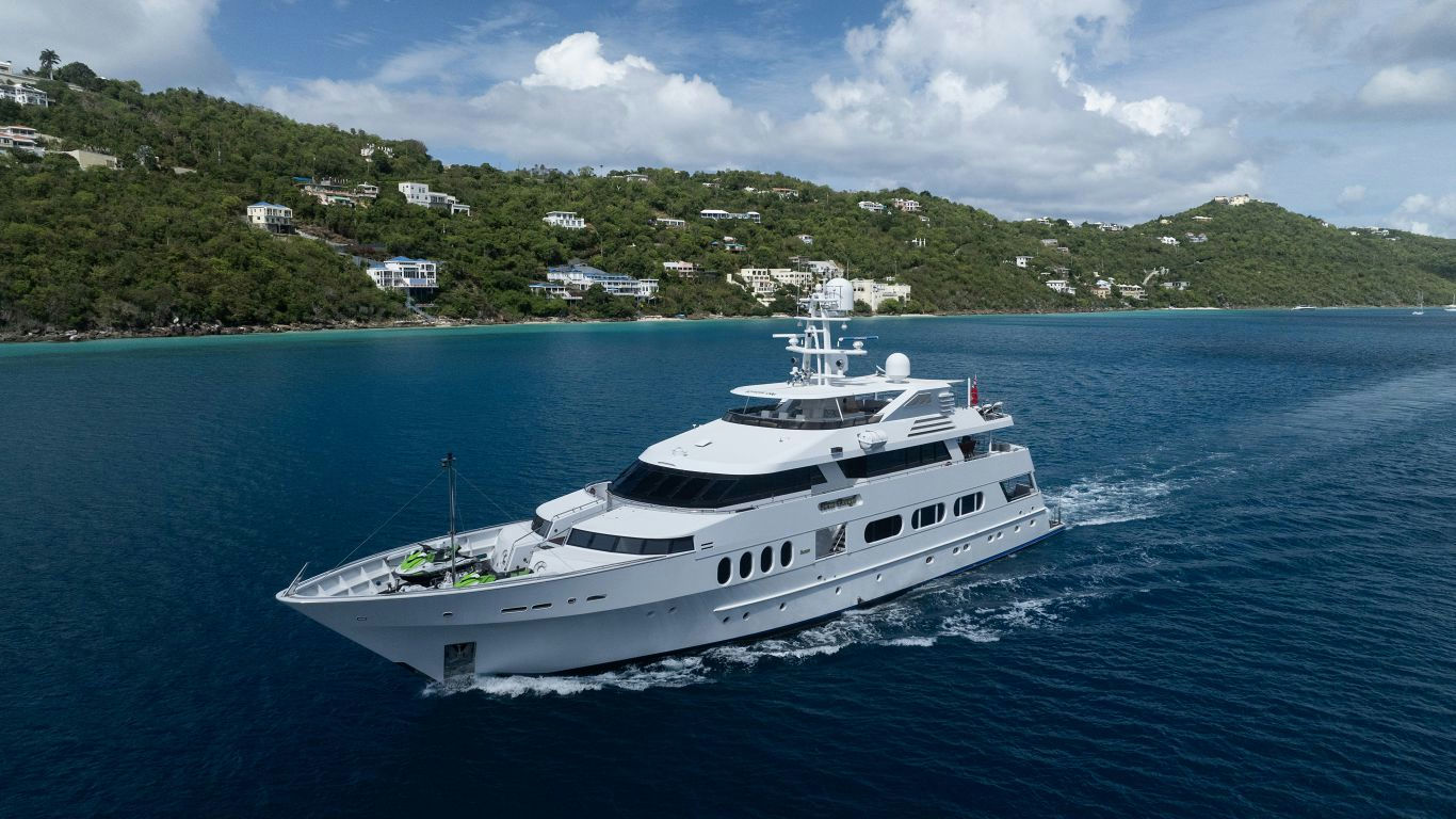 NEVER ENOUGH, 42.7 m charter yacht