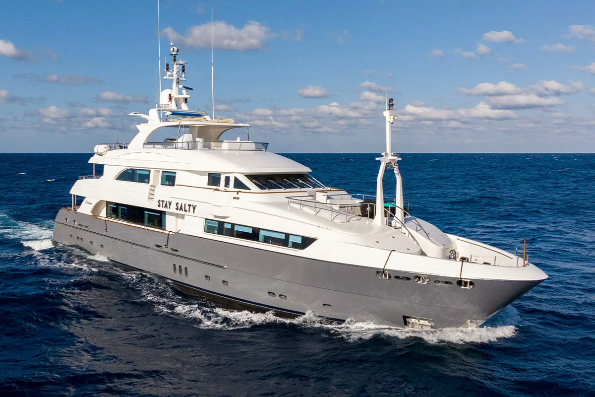 Stay Salty, 41.1 m charter yacht