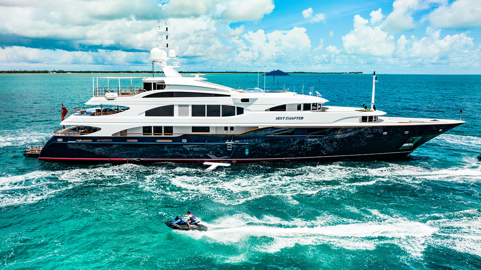 Next Chapter, 55 m charter yacht